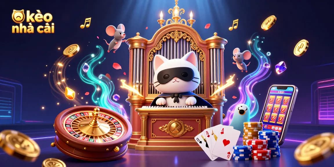 Engage with kèo nhà cái gaming visuals featuring a vibrant casino scene.