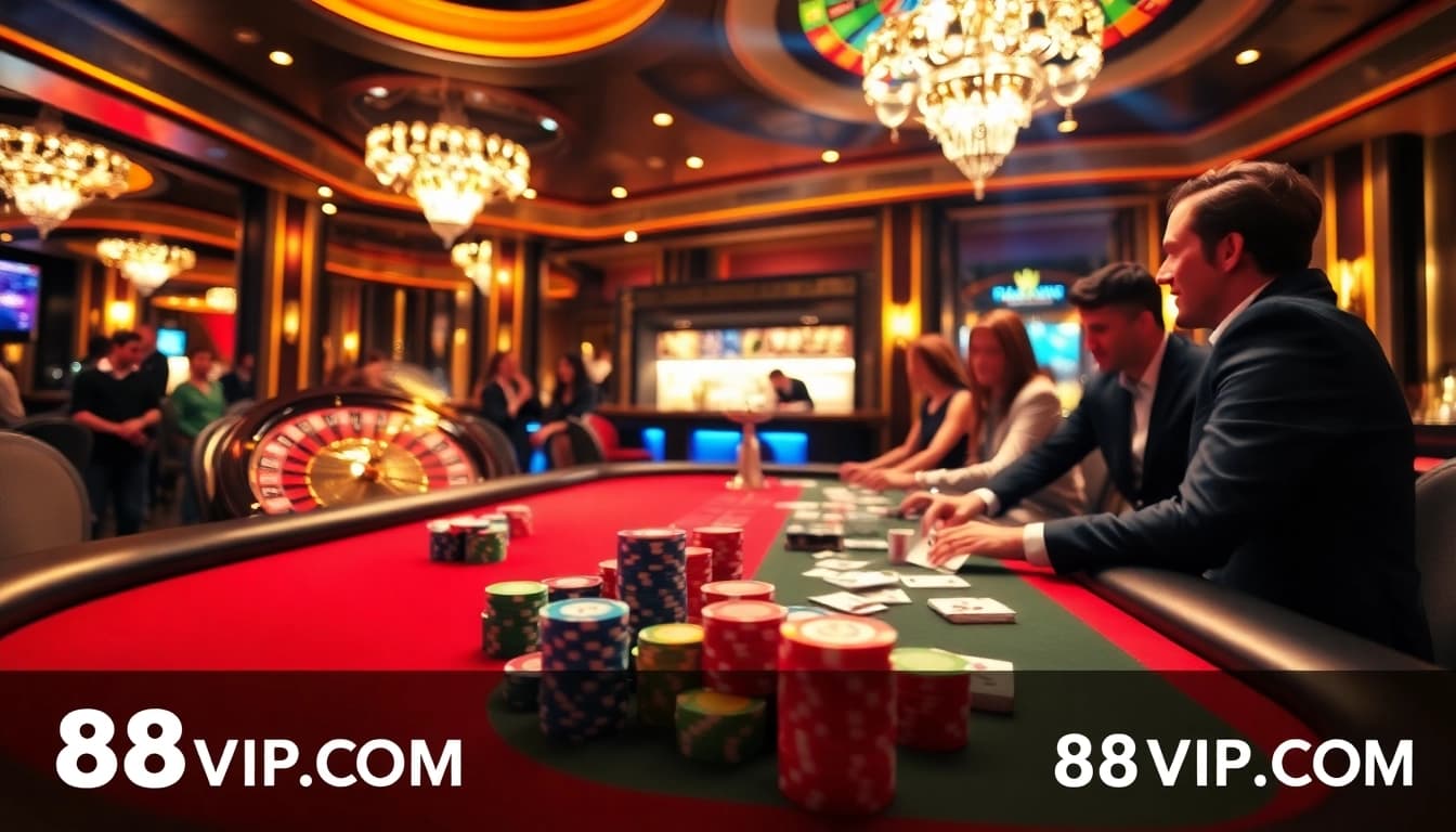 Join the excitement at 68VIP.COM with vibrant poker gameplay and a luxurious casino atmosphere.