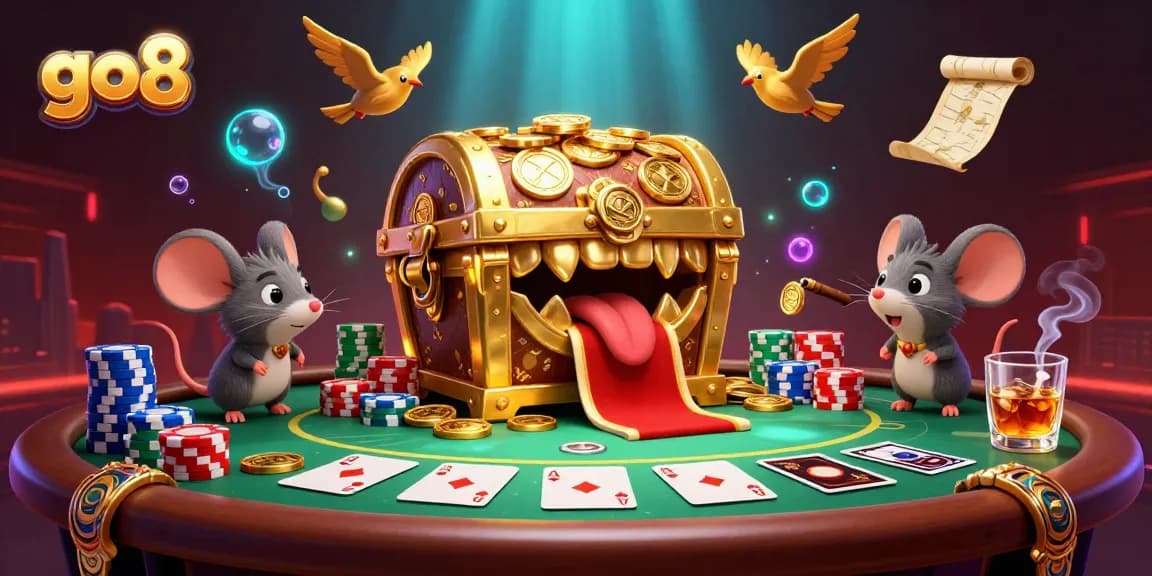 Experience the thrill of go8 with vibrant poker action, showcasing competitive spirit and wealth.
