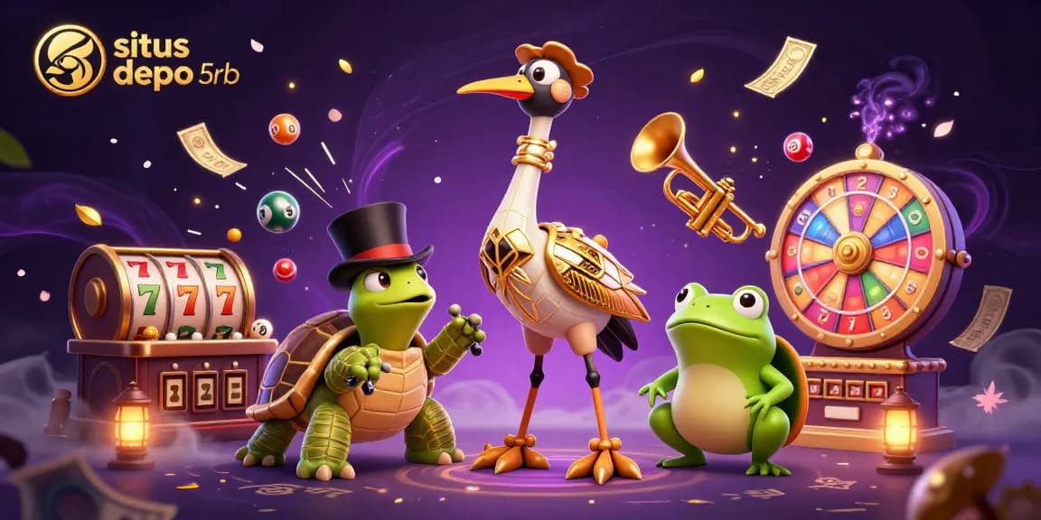 Play thrilling slots at situs depo 5rb with captivating characters and exciting game elements.