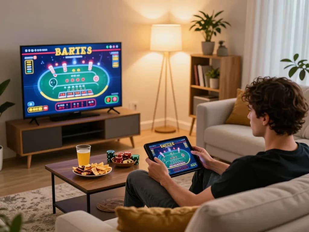 Exciting gameplay at home with 99win com as players strategize during live blackjack sessions