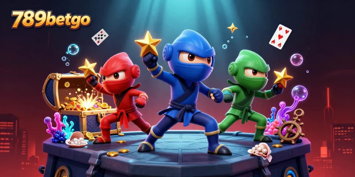 Experience thrilling gameplay and winnings with 789betgo in this dynamic casino-themed illustration.