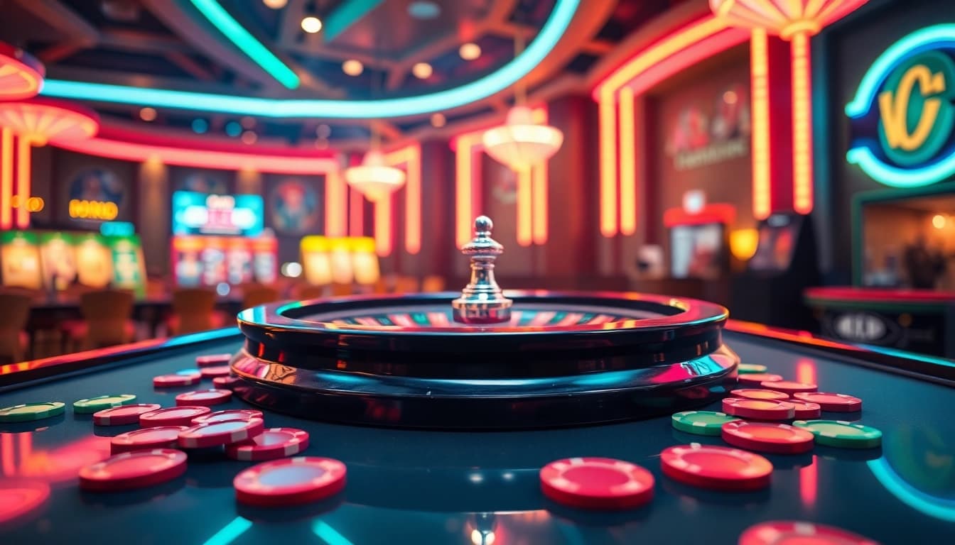 Menangkan permainan di bbni4d dengan suasana kasino yang meriah dan berwarna.