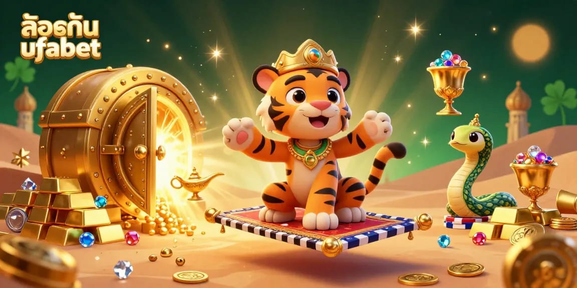 Engage in exciting adventures with ล็อคอิน ufabet in a vibrant 3D casino world filled with treasure.