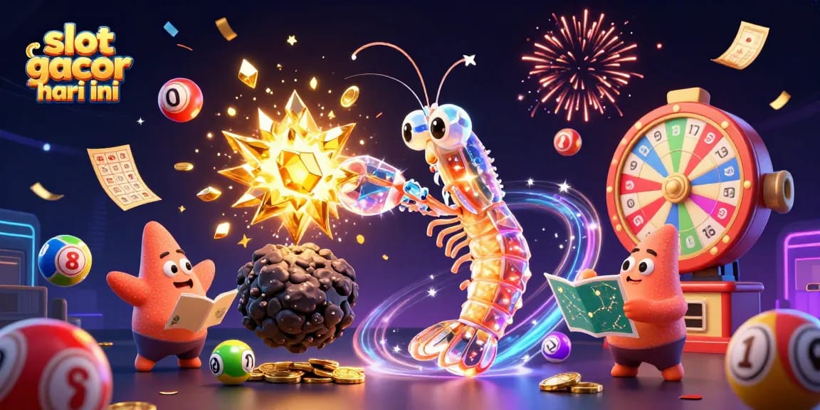 Experience thrilling slot gacor hari ini with vibrant lottery elements and dynamic jackpot visuals.