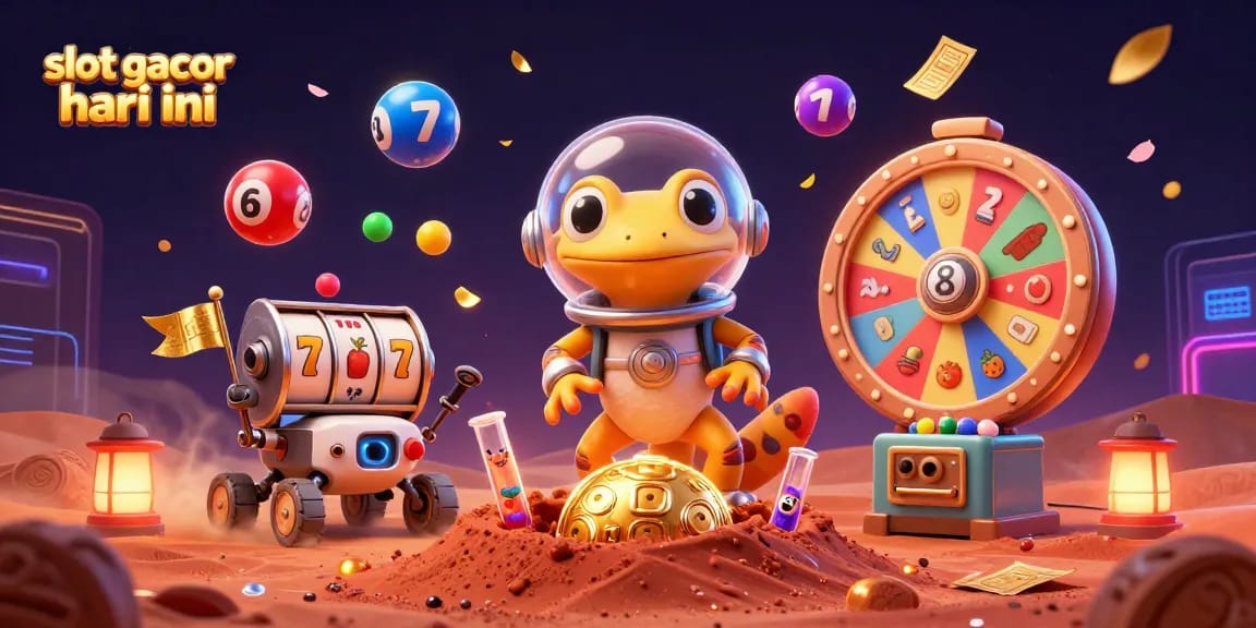 Menangkan jackpot dengan slot gacor hari ini di kasino digital yang menarik dan penuh warna.