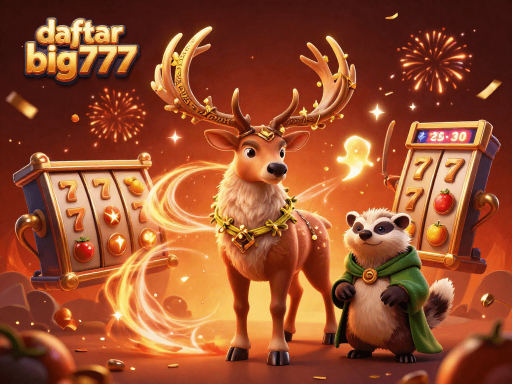 Menangkan permainan slot di daftar big777 dengan keseruan dan kemeriahan yang luar biasa!