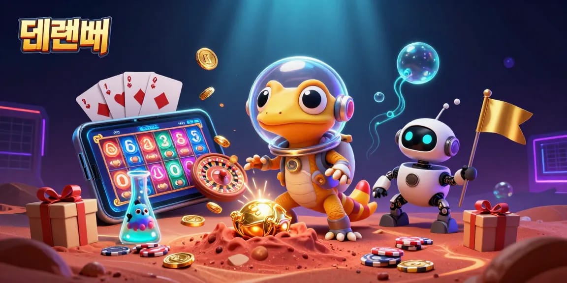 Win big at 텐텐벳 with this vibrant 3D Martian casino adventure, exploring games and bonuses.