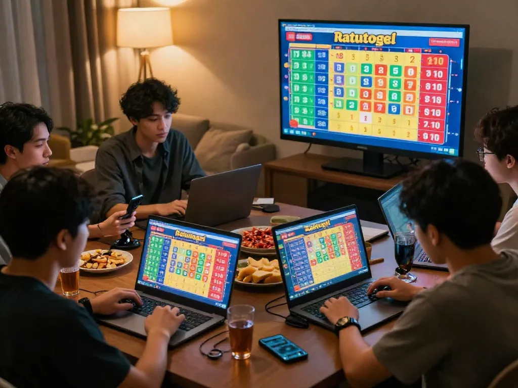 Pengguna antusias berpartisipasi dalam ratutogel di lingkungan rumah yang nyaman.