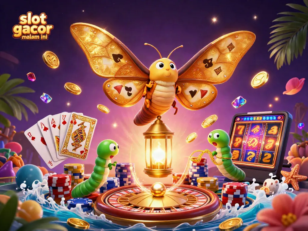 Menangkan permainan slot gacor malam ini di kasino dengan visual yang memukau dan atraktif.