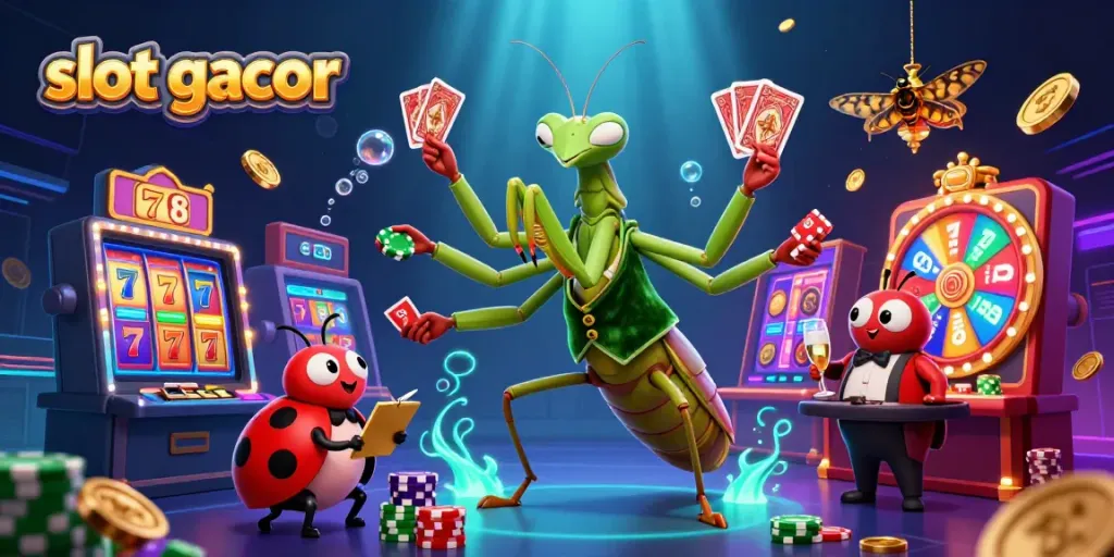 Slot gacor menarik pemain dengan jackpot berpotensi besar dan suasana kasino yang menggembirakan.