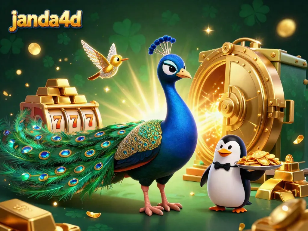 Gambarkan keseruan janda4d dengan meriah dari slot dan kristal berkilau.
