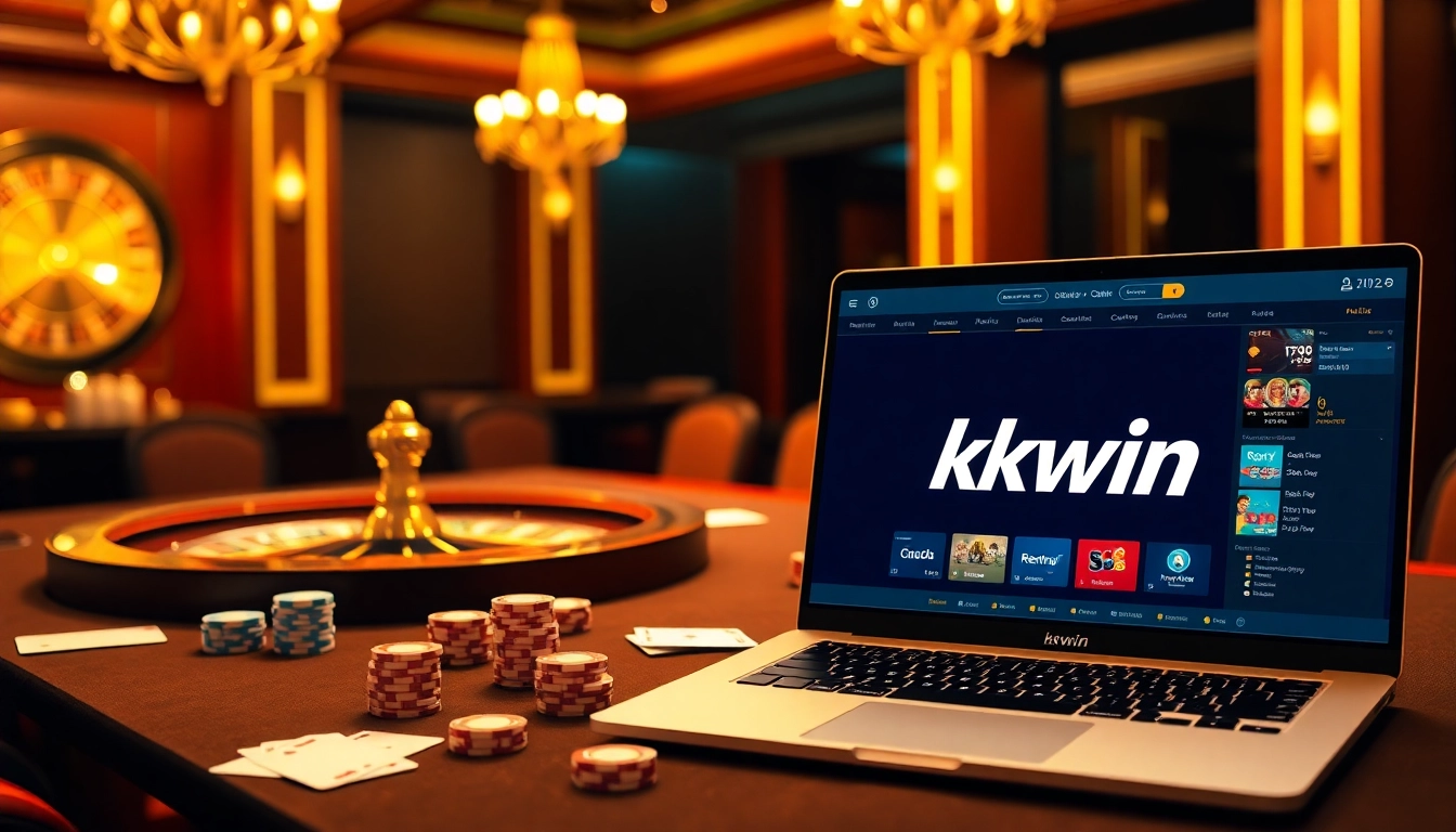 Experience thrilling gaming at kkwin with vibrant casino tables and elegant play.