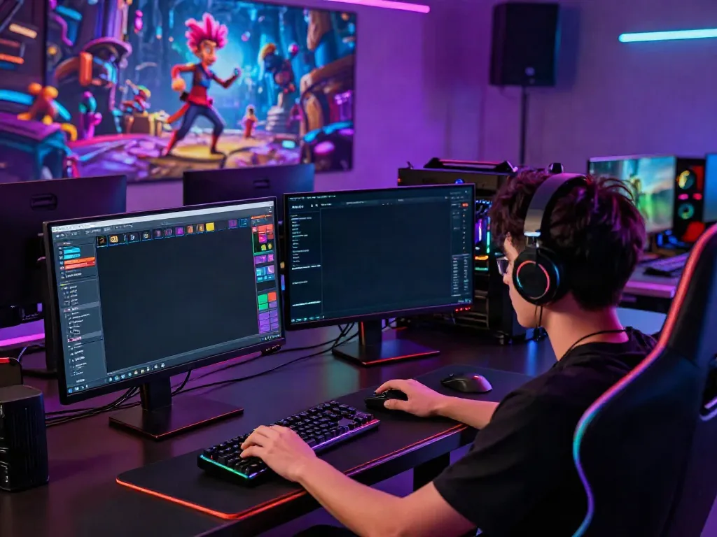 A80 gaming platform scene with a player engaged in vibrant online gaming activities.