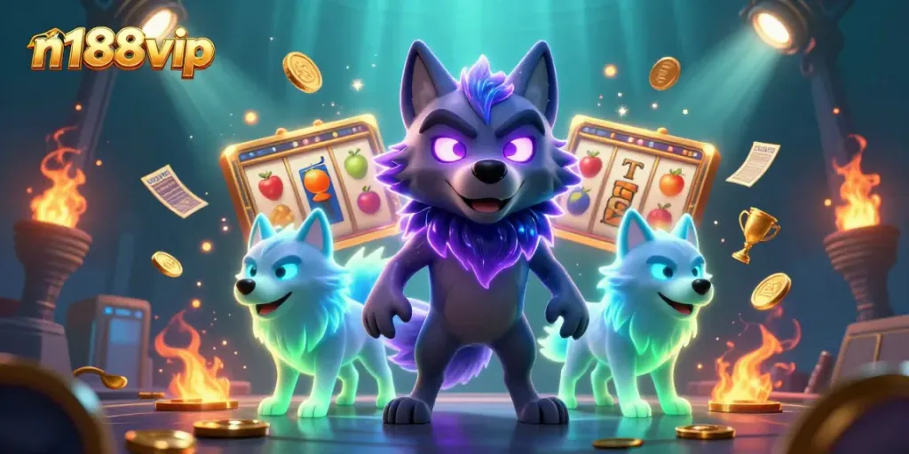 Experience thrilling wins with the n188vip showcase of vibrant casino elements and dynamic characters.